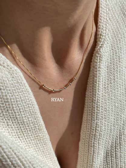 Morse Code Necklace