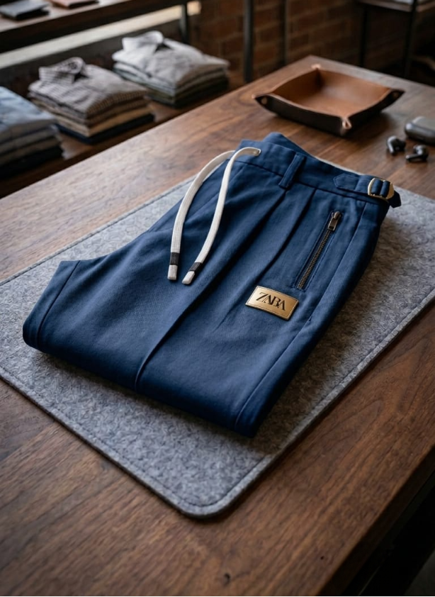 ✨ Pack of 3 Men's Stretch Cotton Trousers