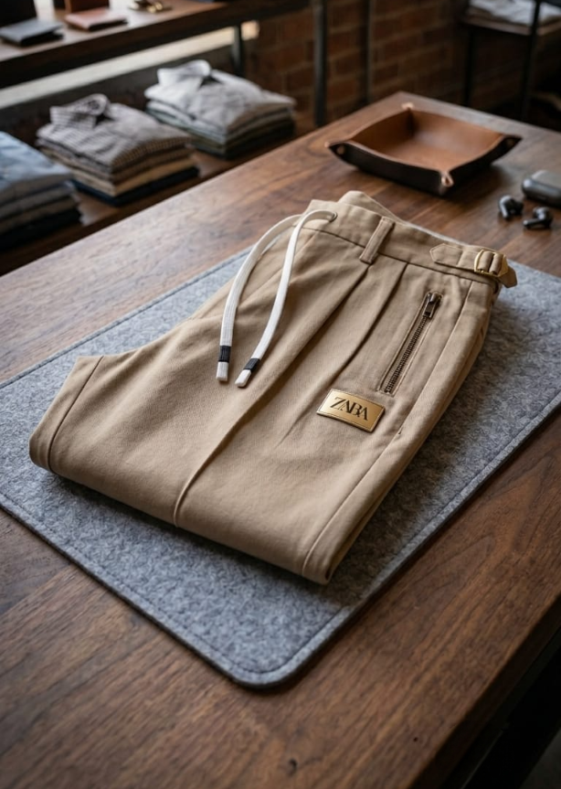 ✨ Pack of 3 Men's Stretch Cotton Trousers